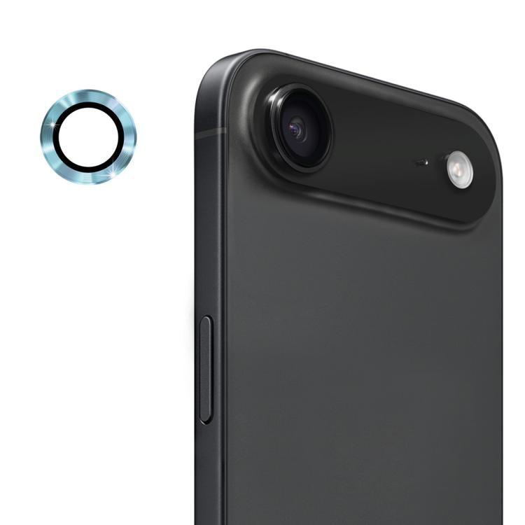 Película de vidro temperado 9H para lente traseira em liga de alumínio ENKAY, para iPhone 17 Pro / 17 Pro Max, para iPhone 17, para iPhone Air
