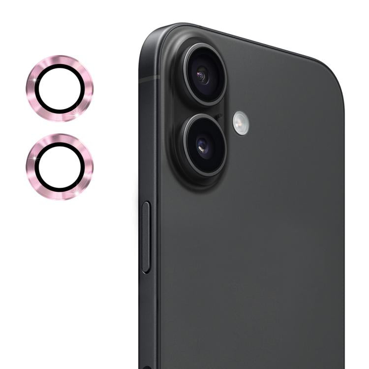 Película de vidro temperado 9H para lente traseira em liga de alumínio ENKAY, para iPhone 17 Pro / 17 Pro Max, para iPhone 17, para iPhone Air