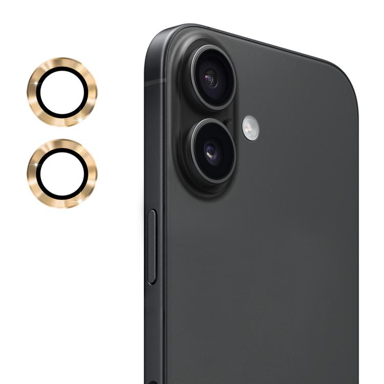 Película de vidro temperado 9H para lente traseira em liga de alumínio ENKAY, para iPhone 17 Pro / 17 Pro Max, para iPhone 17, para iPhone Air