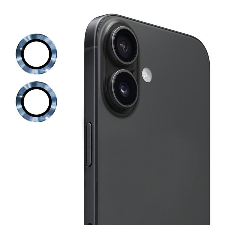 Película de vidro temperado 9H para lente traseira em liga de alumínio ENKAY, para iPhone 17 Pro / 17 Pro Max, para iPhone 17, para iPhone Air
