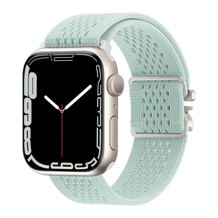 Correia de Relógio em Nylon Tricotado com Fivela de Paraquedas, Para Apple Watch 46mm / 49mm / 45mm / 44mm, Para Apple Watch 42mm / 41mm / 40mm / 38mm