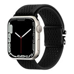 Correia de Relógio em Nylon Tricotado com Fivela de Paraquedas, Para Apple Watch 46mm / 49mm / 45mm / 44mm, Para Apple Watch 42mm / 41mm / 40mm / 38mm