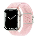 Correia de Relógio em Nylon Tricotado com Fivela de Paraquedas, Para Apple Watch 46mm / 49mm / 45mm / 44mm, Para Apple Watch 42mm / 41mm / 40mm / 38mm