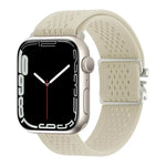 Correia de Relógio em Nylon Tricotado com Fivela de Paraquedas, Para Apple Watch 46mm / 49mm / 45mm / 44mm, Para Apple Watch 42mm / 41mm / 40mm / 38mm