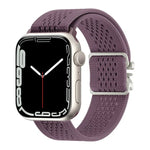 Correia de Relógio em Nylon Tricotado com Fivela de Paraquedas, Para Apple Watch 46mm / 49mm / 45mm / 44mm, Para Apple Watch 42mm / 41mm / 40mm / 38mm