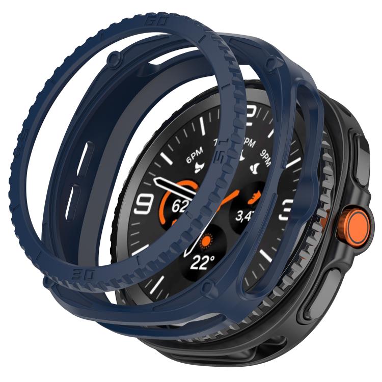 Capa Protetora de Relógio TPU Digital Armor Oca, Para Samsung Galaxy Watch8 Classic 46mm, Para Samsung Galaxy Watch8 44mm, Para Samsung Galaxy Watch8 40mm