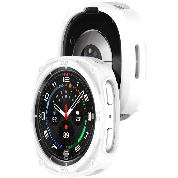 Capa Protetora de Relógio TPU Digital Armor Oca, Para Samsung Galaxy Watch8 Classic 46mm, Para Samsung Galaxy Watch8 44mm, Para Samsung Galaxy Watch8 40mm