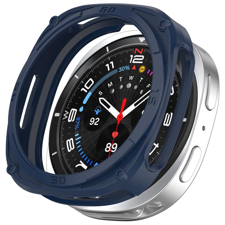 Capa Protetora de Relógio TPU Digital Armor Oca, Para Samsung Galaxy Watch8 Classic 46mm, Para Samsung Galaxy Watch8 44mm, Para Samsung Galaxy Watch8 40mm