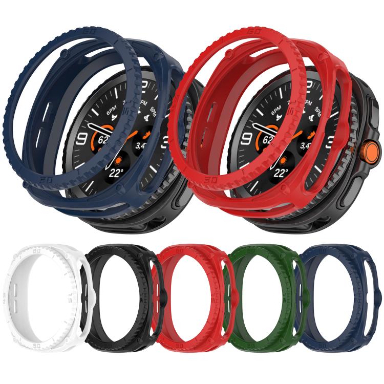 Capa Protetora de Relógio TPU Digital Armor Oca, Para Samsung Galaxy Watch8 Classic 46mm, Para Samsung Galaxy Watch8 44mm, Para Samsung Galaxy Watch8 40mm