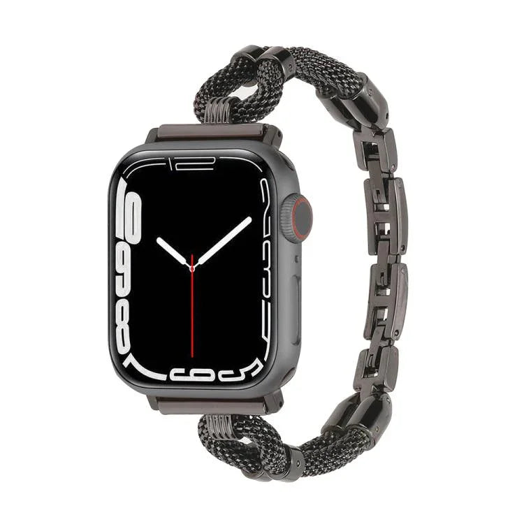 Correia de Relógio Metálica em Corrente de Cobre, Para Apple Watch 46mm / 49mm / 45mm / 44mm, Para Apple Watch 42mm / 41mm / 40mm / 38mm