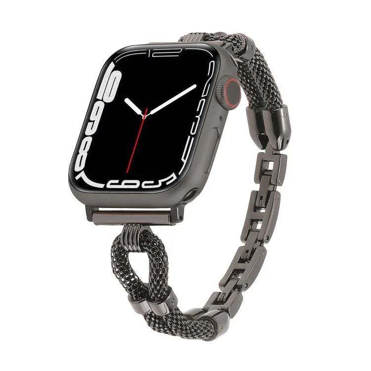 Correia de Relógio Metálica em Corrente de Cobre, Para Apple Watch 46mm / 49mm / 45mm / 44mm, Para Apple Watch 42mm / 41mm / 40mm / 38mm