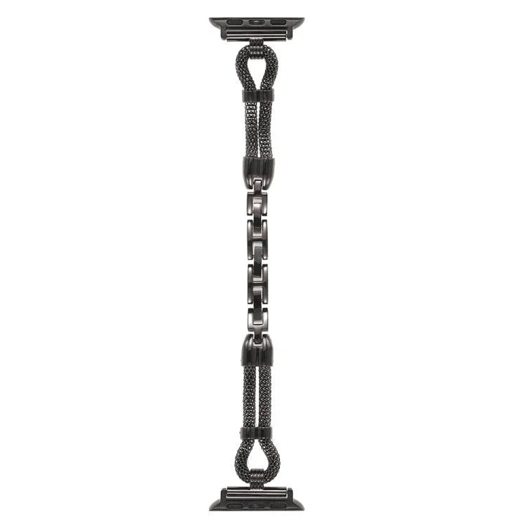 Correia de Relógio Metálica em Corrente de Cobre, Para Apple Watch 46mm / 49mm / 45mm / 44mm, Para Apple Watch 42mm / 41mm / 40mm / 38mm