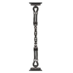 Correia de Relógio Metálica em Corrente de Cobre com Diamantes, Para Apple Watch 46mm / 49mm / 45mm / 44mm, Para Apple Watch 42mm / 41mm / 40mm / 38mm