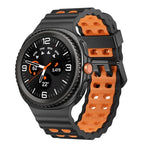Pulseira de Relógio em Silicone Bicolor com Fivela de Libertação Rápida Estilo Oceano, Para Samsung Galaxy Watch8 / Watch8 Classic