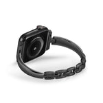Pulseira de Relógio em Liga de Zinco com Braceletes Metálicos, Para Apple Watch 46mm / 49mm / 45mm / 44mm, Para Apple Watch 42mm / 41mm / 40mm / 38mm