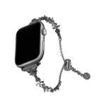 Pulseira de Relógio em Liga de Zinco com Trevo de Quatro Folhas e Diamantes, Para Apple Watch 46mm / 49mm / 45mm / 44mm, Para Apple Watch 42mm / 41mm / 40mm / 38mm