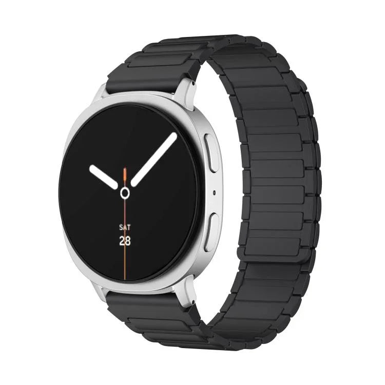 Correia de Relógio Magnética em Silicone em Forma de I, Para Samsung Galaxy Watch8 / Watch8 Classic