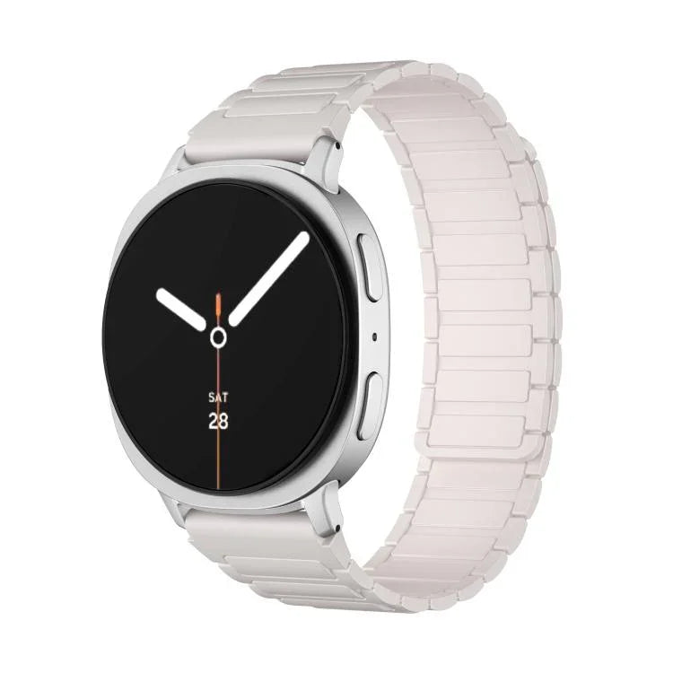 Correia de Relógio Magnética em Silicone em Forma de I, Para Samsung Galaxy Watch8 / Watch8 Classic