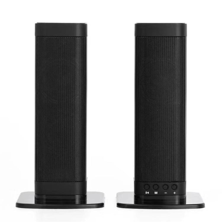 Soundbar Sem Fios para TV BKS-33 5.0, Suporta TF, Removível e Ligável, Efeito Estéreo 3D