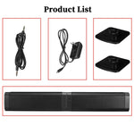 Soundbar Sem Fios para TV BKS-33 5.0, Suporta TF, Removível e Ligável, Efeito Estéreo 3D
