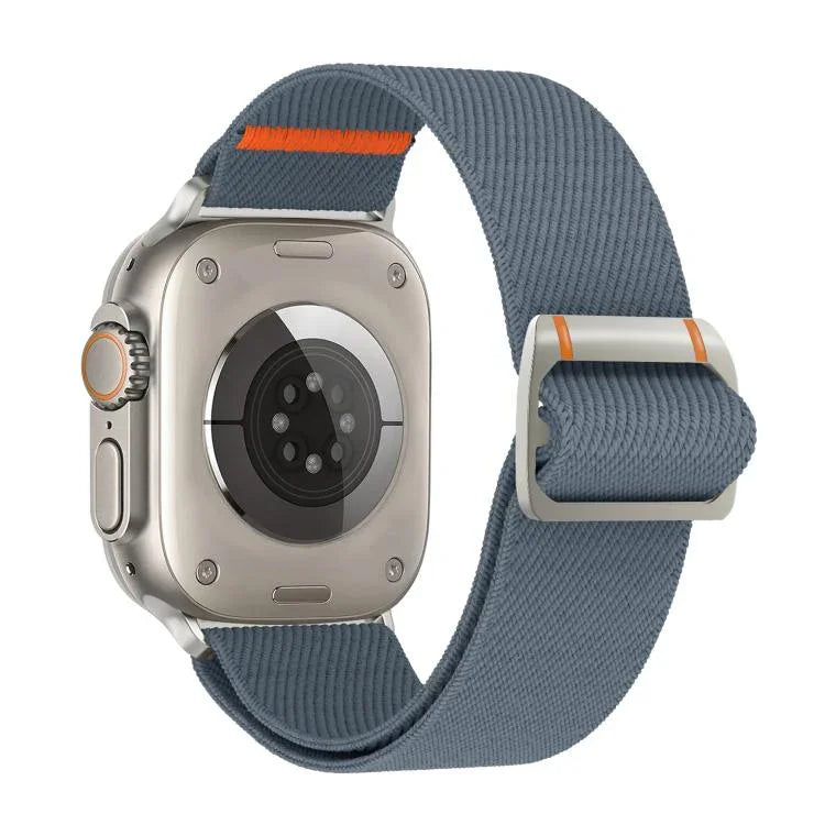 Pulseira de Relógio em Nylon com Fivela Mecânica Watchman, Para Apple Watch 46mm / 49mm / 45mm / 44mm, Para Apple Watch 42mm / 41mm / 40mm / 38mm