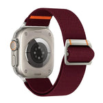 Pulseira de Relógio em Nylon com Fivela Mecânica Watchman, Para Apple Watch 46mm / 49mm / 45mm / 44mm, Para Apple Watch 42mm / 41mm / 40mm / 38mm