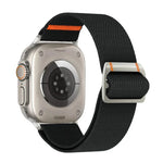 Pulseira de Relógio em Nylon com Fivela Mecânica Watchman, Para Apple Watch 46mm / 49mm / 45mm / 44mm, Para Apple Watch 42mm / 41mm / 40mm / 38mm