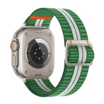 Pulseira de Relógio em Nylon com Fivela Mecânica Watchman, Para Apple Watch 46mm / 49mm / 45mm / 44mm, Para Apple Watch 42mm / 41mm / 40mm / 38mm