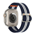 Pulseira de Relógio em Nylon com Fivela Mecânica Watchman, Para Apple Watch 46mm / 49mm / 45mm / 44mm, Para Apple Watch 42mm / 41mm / 40mm / 38mm