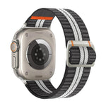 Pulseira de Relógio em Nylon com Fivela Mecânica Watchman, Para Apple Watch 46mm / 49mm / 45mm / 44mm, Para Apple Watch 42mm / 41mm / 40mm / 38mm