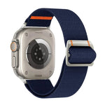 Pulseira de Relógio em Nylon com Fivela Mecânica Watchman, Para Apple Watch 46mm / 49mm / 45mm / 44mm, Para Apple Watch 42mm / 41mm / 40mm / 38mm