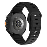 Correia de Relógio em Silicone com Fivela Invertida Ondulada, Para Samsung Galaxy Watch8 / Watch8 Classic