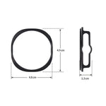 ENKAY Hat-Prince  2 in 1 Solid Color PC Watch Cover with Full Coverage PMMA Soft Film, For Samsung Galaxy Watch8 Classic 46mm