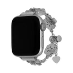 Pulseira de Relógio em Liga com Trevo de Quatro Folhas, Para Apple Watch 46mm / 49mm / 45mm / 44mm, Para Apple Watch 42mm / 41mm / 40mm / 38mm
