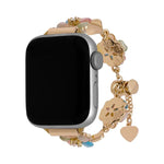 Pulseira de Relógio em Liga com Trevo de Quatro Folhas, Para Apple Watch 46mm / 49mm / 45mm / 44mm, Para Apple Watch 42mm / 41mm / 40mm / 38mm