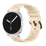Bracelete de Silicone com Fivela Preta e Cauda Redonda, para Samsung Galaxy Watch8 / Watch8 Classic