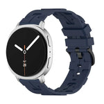 Bracelete de Silicone com Fivela Preta e Cauda Redonda, para Samsung Galaxy Watch8 / Watch8 Classic