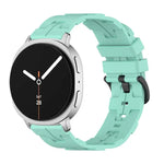 Bracelete de Silicone com Fivela Preta e Cauda Redonda, para Samsung Galaxy Watch8 / Watch8 Classic