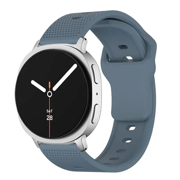 Bracelete de Silicone com Fivela de Tachas e Pontos Redondos, para Samsung Galaxy Watch8 / Watch8 Classic