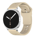 Bracelete de Silicone com Fivela de Tachas e Pontos Redondos, para Samsung Galaxy Watch8 / Watch8 Classic