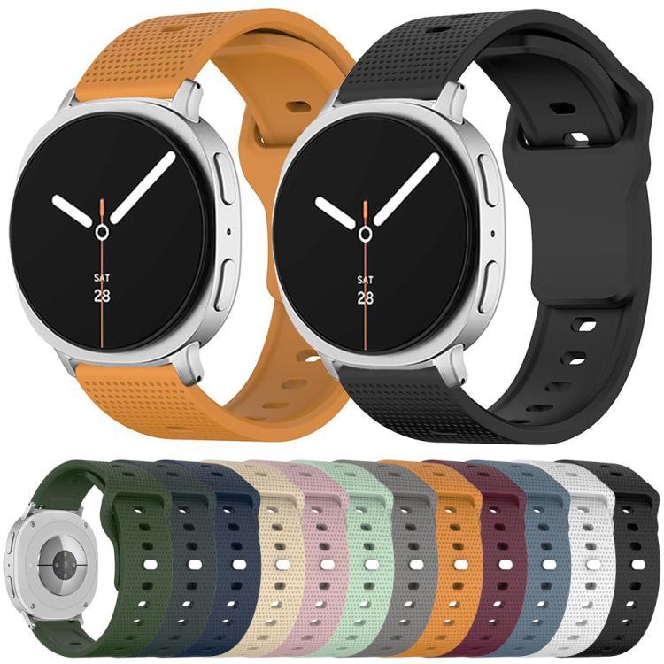 Bracelete de Silicone com Fivela de Tachas e Pontos Redondos, para Samsung Galaxy Watch8 / Watch8 Classic