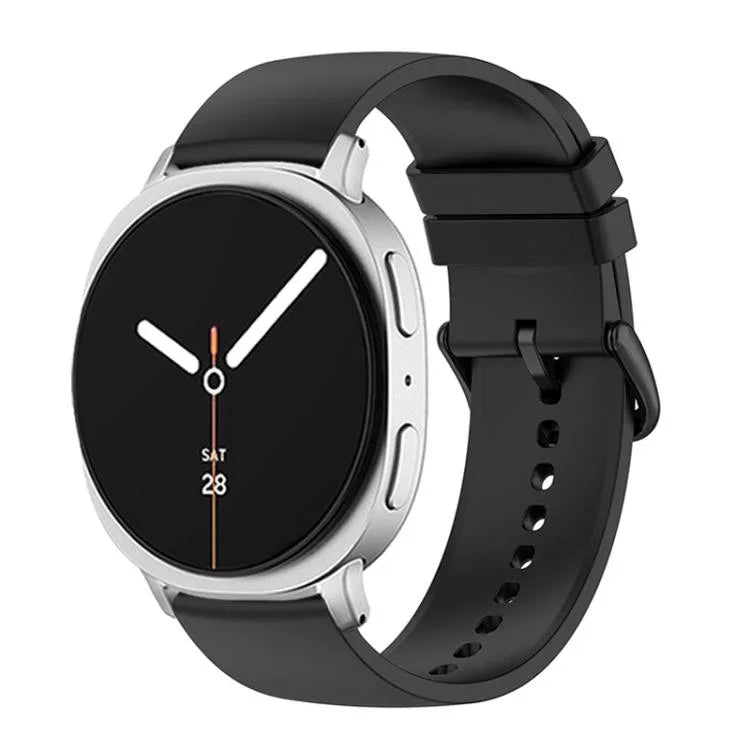 Correia de Relógio em Silicone com Cauda Redonda, Para Samsung Galaxy Watch8 / Watch8 Classic