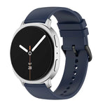 Correia de Relógio em Silicone com Cauda Redonda, Para Samsung Galaxy Watch8 / Watch8 Classic