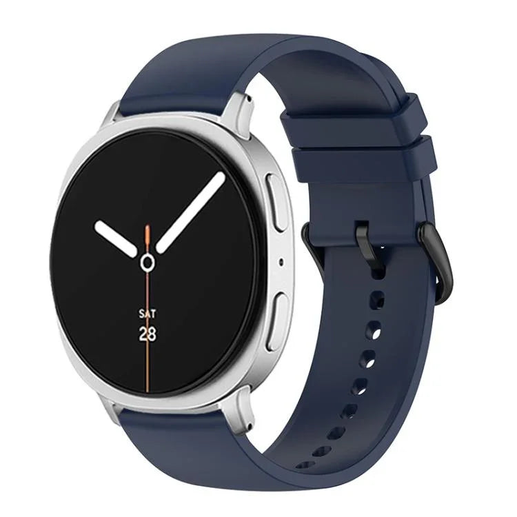 Correia de Relógio em Silicone com Cauda Redonda, Para Samsung Galaxy Watch8 / Watch8 Classic