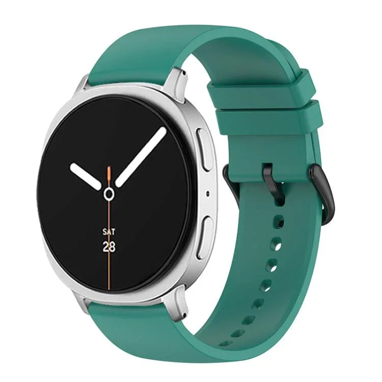 Correia de Relógio em Silicone com Cauda Redonda, Para Samsung Galaxy Watch8 / Watch8 Classic