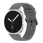 Correia de Relógio em Silicone com Cauda Redonda, Para Samsung Galaxy Watch8 / Watch8 Classic
