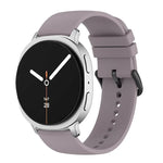 Correia de Relógio em Silicone com Cauda Redonda, Para Samsung Galaxy Watch8 / Watch8 Classic