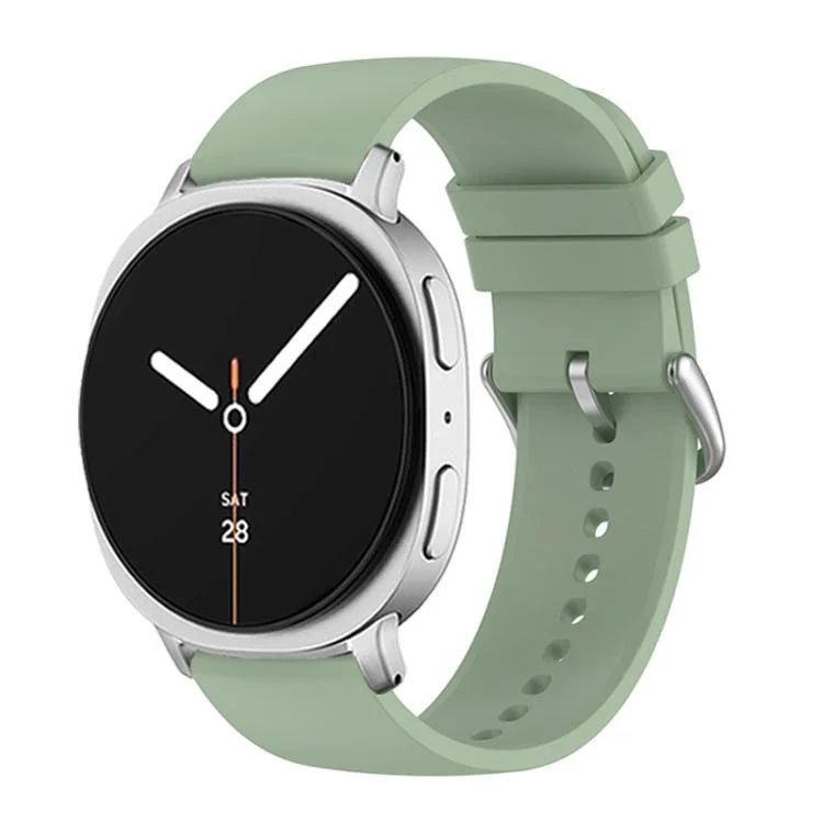 Correia de Relógio em Silicone com Cauda Redonda, Para Samsung Galaxy Watch8 / Watch8 Classic