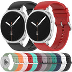 Correia de Relógio em Silicone com Cauda Redonda, Para Samsung Galaxy Watch8 / Watch8 Classic