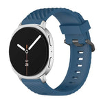 Correia de Relógio em Silicone Abeto com Fivela Preta, Para Samsung Galaxy Watch8 / Watch8 Classic